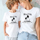 Duo t-shirts mère et fils Complices pour la vie – T-shirts assortis maman garçon – Cadeau fête des mères – Look matchy