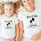 Duo t-shirts mère et fille Complices pour la vie – T-shirts assortis maman fille – Cadeau fête des mères – Look matchy