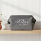 Trousse toilette homme Super papa bonus personnalisée – Prénom(s) – Cadeau beau-papa – Famille recomposée