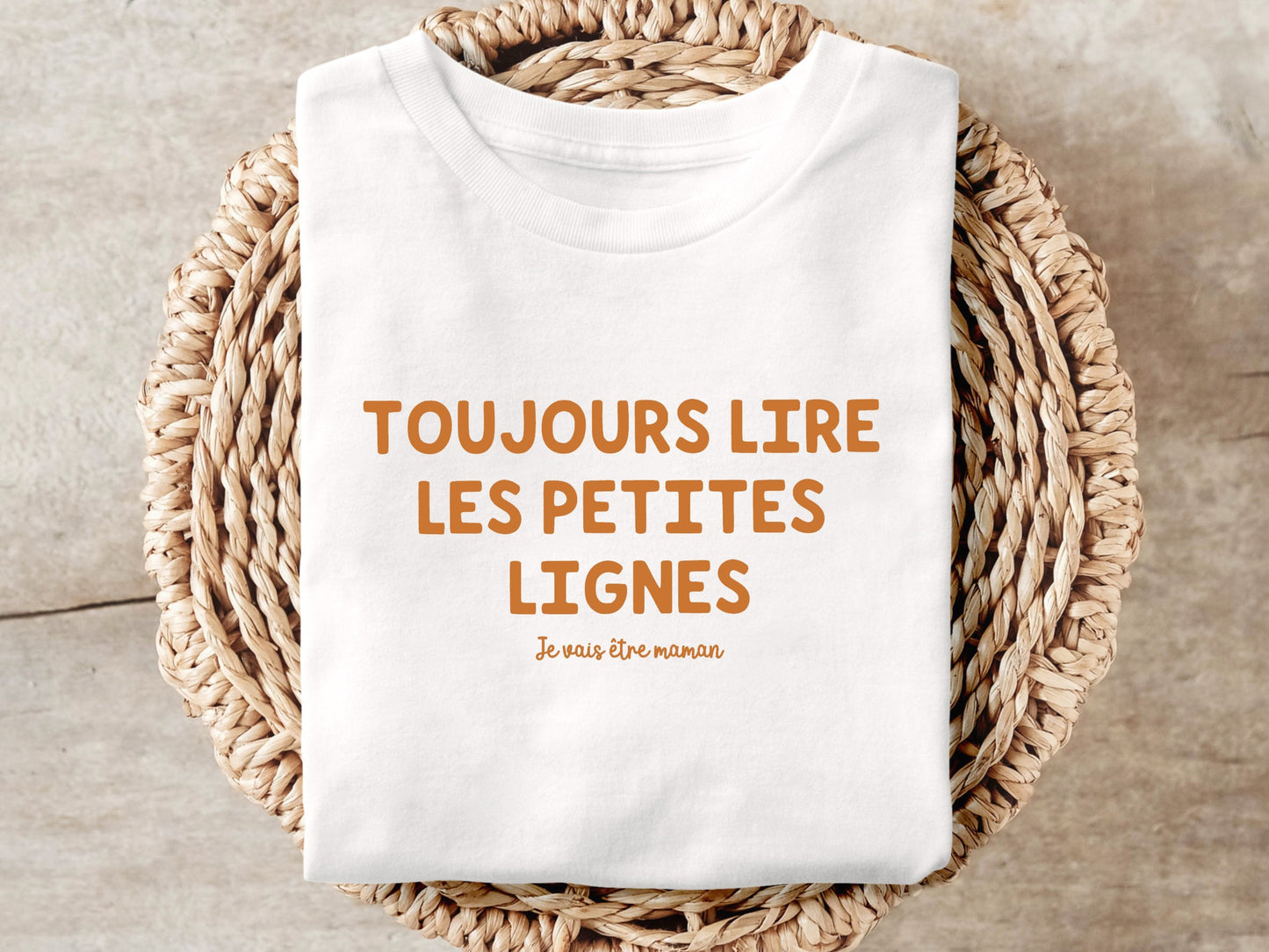 T-shirt annonce grossesse  – Je vais être maman – Tee-shirt future maman – Révélation grossesse originale – Cadeau annonce famille