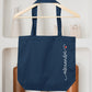 Sac cabas coton personnalisé prénom avec petit cœur – Sac shopping – Cadeau personnalisé
