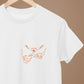 T-Shirt Cœur Personnalisé Prénoms et Date, Cadeau Couple, T-Shirt Homme Femme, Cadeau Amoureux, Saint Valentin