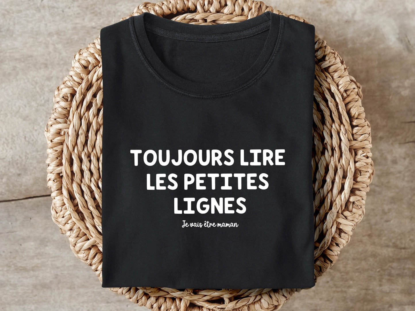 T-shirt annonce grossesse  – Je vais être maman – Tee-shirt future maman – Révélation grossesse originale – Cadeau annonce famille