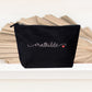 Trousse personnalisée prénom avec petit cœur – Pochette – Cadeau personnalisé – Femme enfant