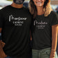 T-shirts assortis Mr et Mme personnalisés, T-shirts couple mariage, Tenues mariage personnalisées, Cadeau mariés