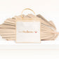 Cabas jute personnalisé prénom avec petit cœur – Sac jute – Cadeau personnalisé – Shopping plage