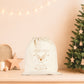 Pochon Noël Personnalisé Prénom | Hotte Père Noël Livraison Spéciale Renne | Sac Cadeau Enfant Coton | Joyeux Noël | 5 Tailles