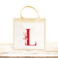 Sac enfant danse jute et coton personnalisé, Cadeau enfant prénom, Cadeau anniversaire fille, Sac enfant, Cabas enfant