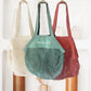 Sac filet courses personnalisé prénom avec petit cœur – Sac réutilisable – Cadeau personnalisé