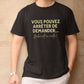 T-shirt grossesse humoristique, Bébé est en route, Annonce grossesse originale, Future maman, Futur papa, Révélation grossesse