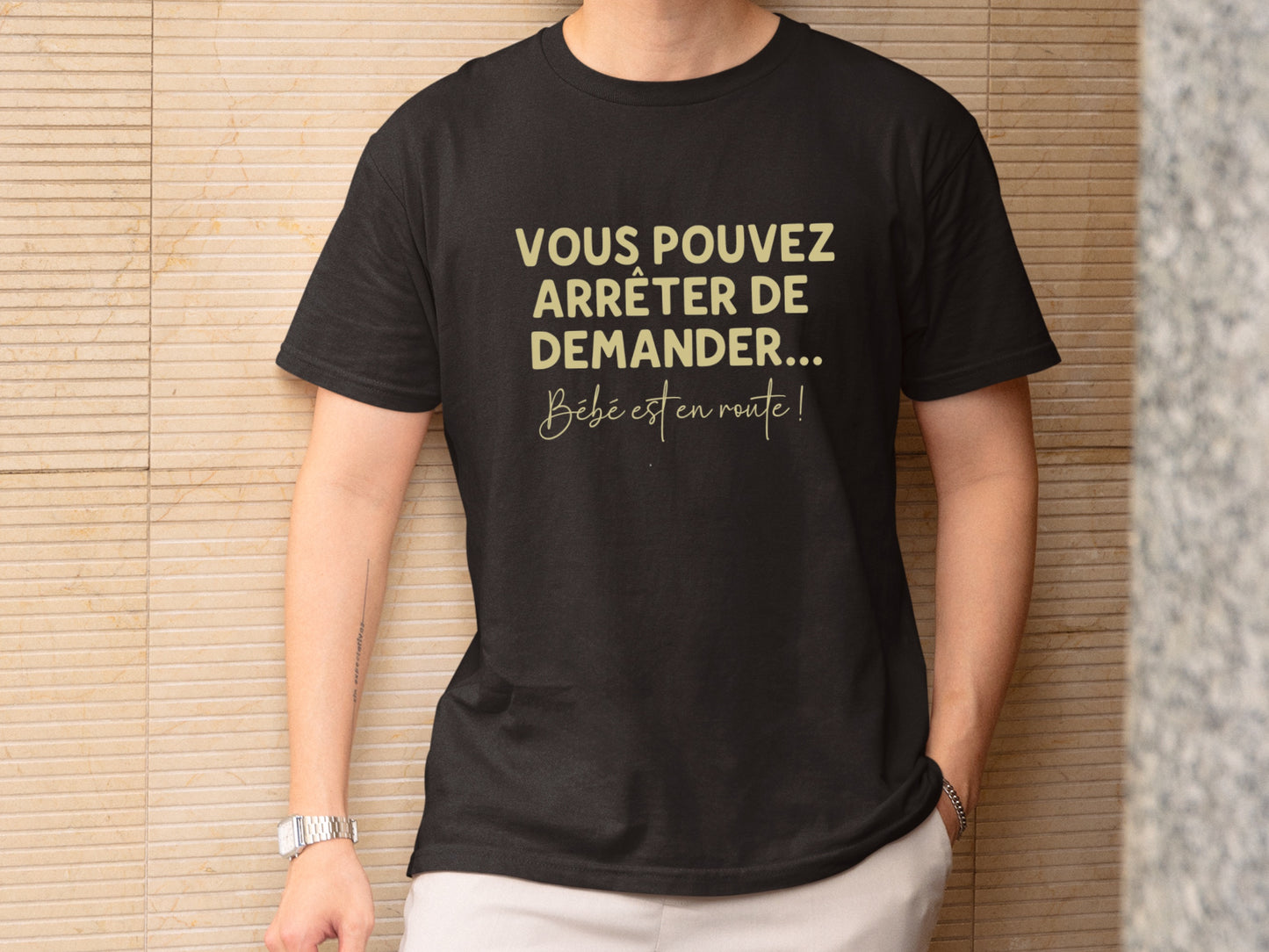 T-shirt grossesse humoristique, Bébé est en route, Annonce grossesse originale, Future maman, Futur papa, Révélation grossesse