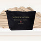 Trousse mariage personnalisée prénoms & date – "Deux oui pour un nom" – Cadeau mariage – Couple