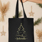 Tote Bag Noël personnalisé, Tote bag prénom, Cadeau noël