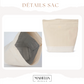 Sac isotherme avec fermeture à enroulement, sac gouter, sac repas personnalisé