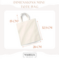 Sac Halloween personnalisé prénom , Fantôme sorcier, Tote bag, mini sac ou pochon à bonbons enfant