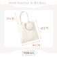 Tote bag personnalisable, Sac en tissu personnalisé