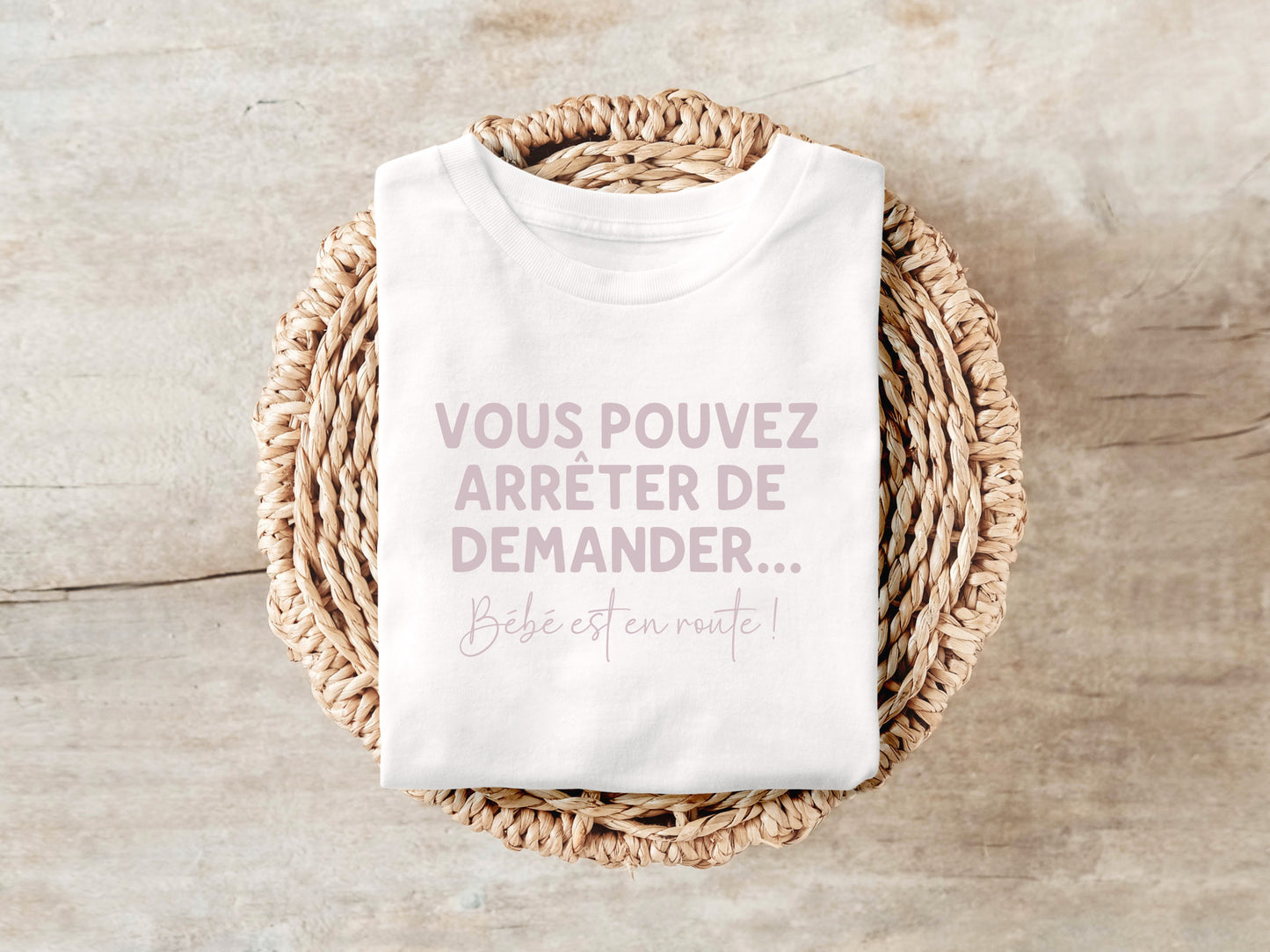 T-shirt grossesse humoristique, Bébé est en route, Annonce grossesse originale, Future maman, Futur papa, Révélation grossesse