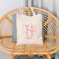 Tote Bag Noël Personnalisé Prénom | sac cadeau Noêl Coton | Cadeau Noël Réutilisable | 7 Couleurs
