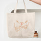 Cabas Coton Personnalisé Couple Prénoms et Date, Sac Cabas Amoureux, Cadeau Couple, Cadeau Mariage, Cadeau Saint Valentin