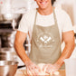 Tablier de cuisine personnalisé avec prénom, Cadeau de cuisine