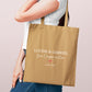 Tote bag mariage personnalisé prénoms & date – “Deux oui pour un nom” – Cadeau mariage – EVJF