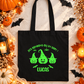 Sac Halloween personnalisé prénom, sac à bonbons enfant