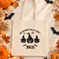 Sac Halloween personnalisé prénom, sac à bonbons enfant