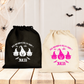 Sac Halloween personnalisé prénom, sac à bonbons enfant