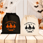 Sac Halloween personnalisé prénom, sac à bonbons enfant