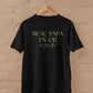T-shirt “Beau Papa en Or” personnalisé – Cadeau papa – Fête des Pères – T-shirt homme