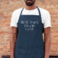Tablier personnalisé "Beau Papa en Or" – Cadeau beau-papa – Fête des Pères – Tablier cuisine
