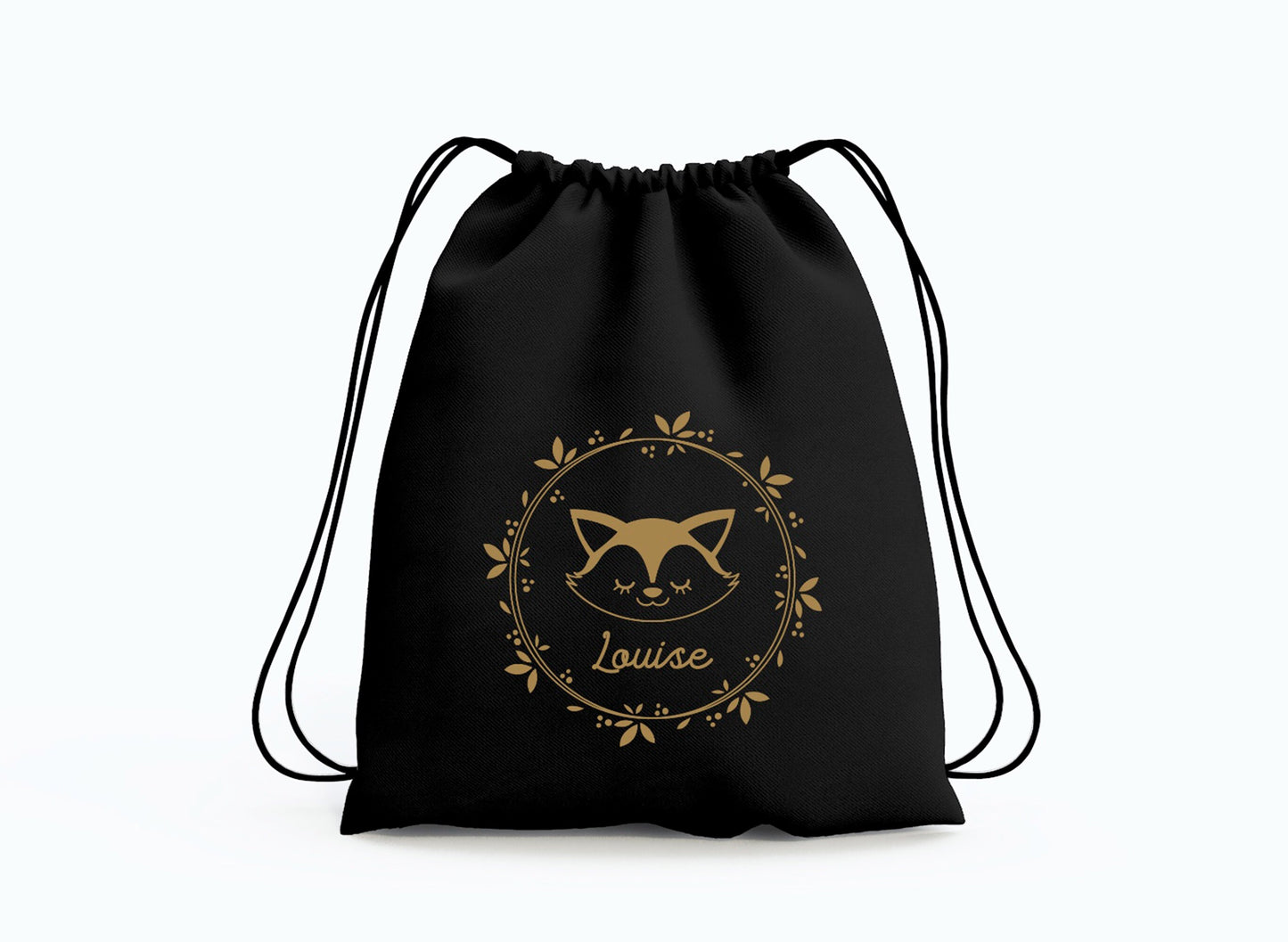 Sac à dos enfant, Sac à dos enfant personnalisé maternelle, Sac enfant renard, Sac à dos à cordon