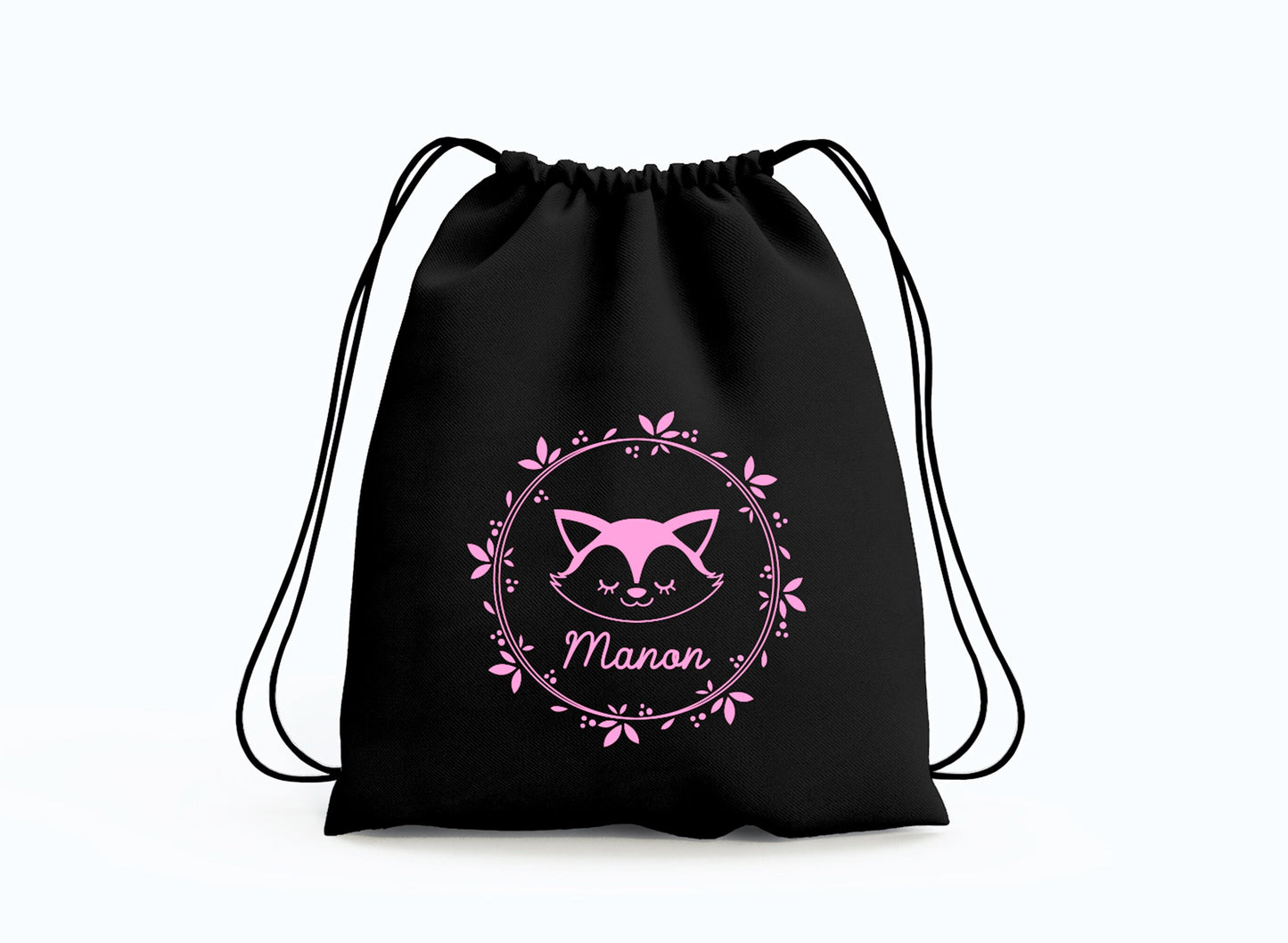 Sac à dos enfant, Sac à dos enfant personnalisé maternelle, Sac enfant renard, Sac à dos à cordon