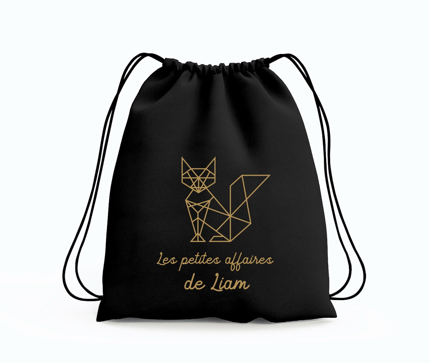 Sac à dos enfant, Sac à dos enfant personnalisé maternelle, Sac enfant renard, Sac à dos à cordon