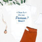 T-shirt annonce grossesse, Futur Parrain, Idée cadeau naissance, Cadeau Parrain