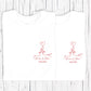 T-shirt de couple assorti Mr et Mme, T-shirt couple mariage