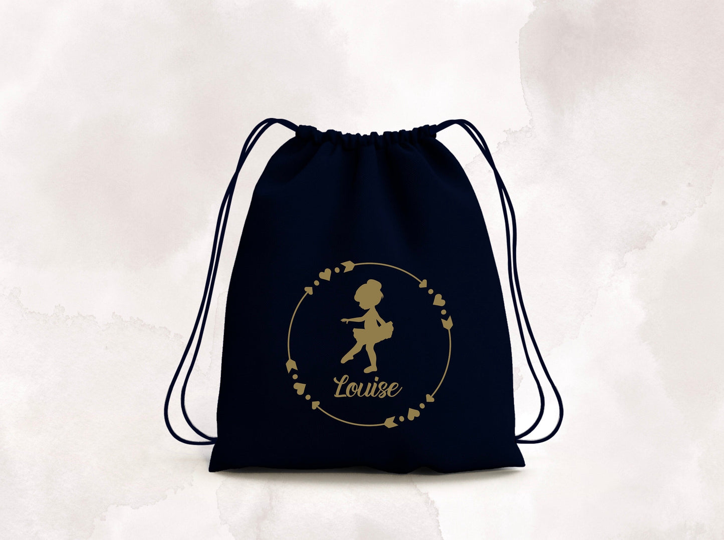 Sac à dos enfant, Sac enfant personnalisé, Sac danse, Sac à dos à cordon