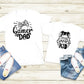 T-shirt personnalisé papa, Gamer Dad Gamer Kid, Ensemble Tee-Shirt Adulte Enfant Personnalisé, Idée cadeau papa