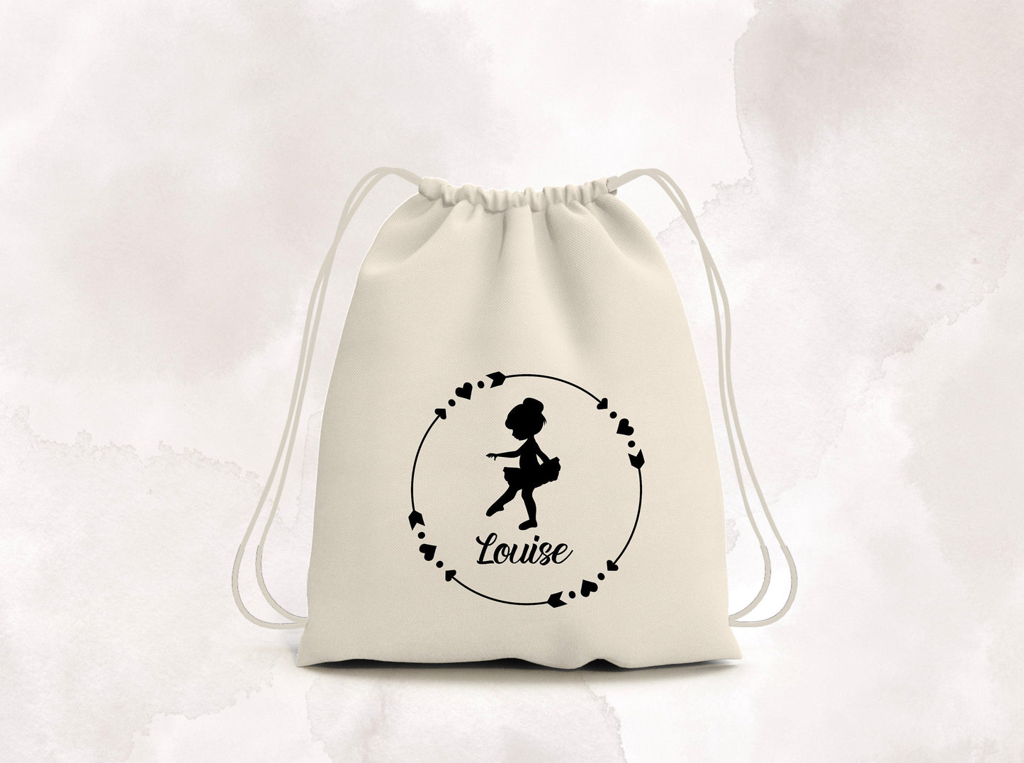 Sac à dos enfant, Sac enfant personnalisé, Sac danse, Sac à dos à cordon
