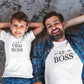T-shirt pour papa, Papa bébé assorti, Cadeau naissance papa