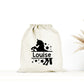 Pochon Licorne personnalisé, Pochon coton, Pochon prénom