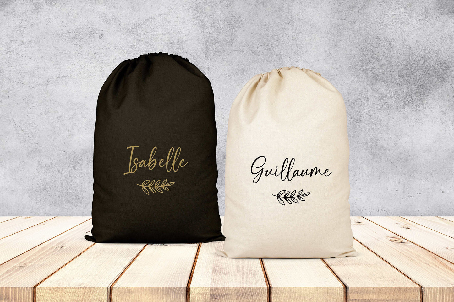 Sac de rangement, Pochon personnalisé, Sac à cordons