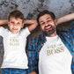 T-shirt pour papa, Papa bébé assorti, Cadeau naissance papa