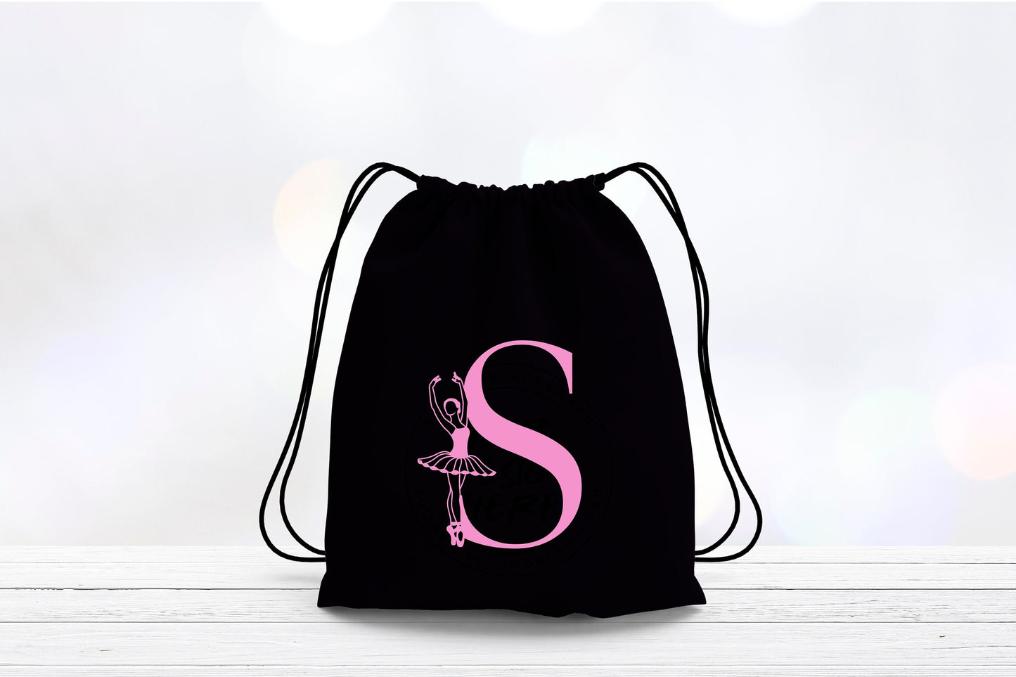 Sac à dos enfant, Sac enfant personnalisé, Sac danse, Sac à dos à cordon