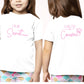 T-shirt future cousine, Annonce grossesse, Bientôt cousine, T-shirt enfant, Je vais être cousine