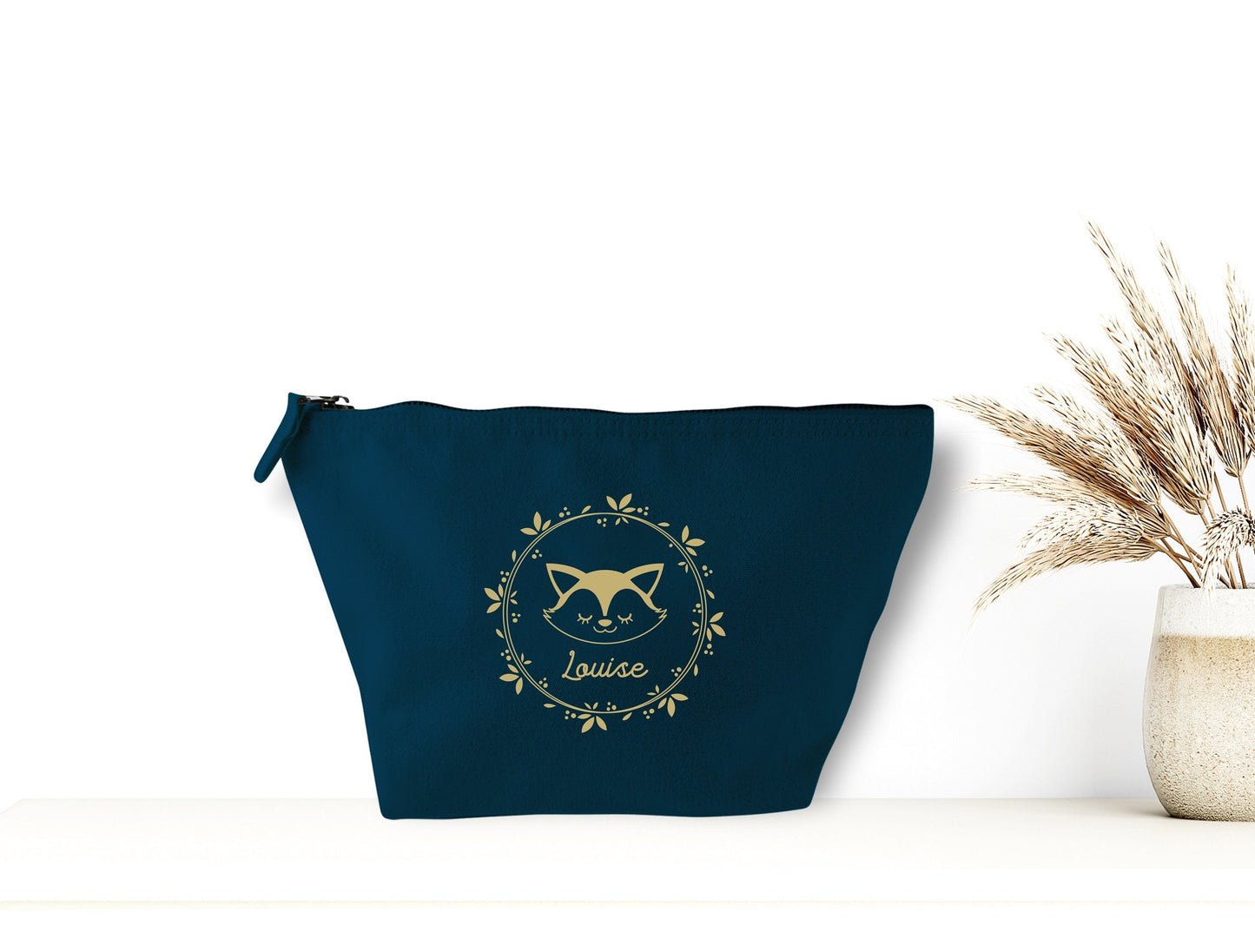 Trousse Renard, Trousse personnalisé enfant, Trousse enfant prénom