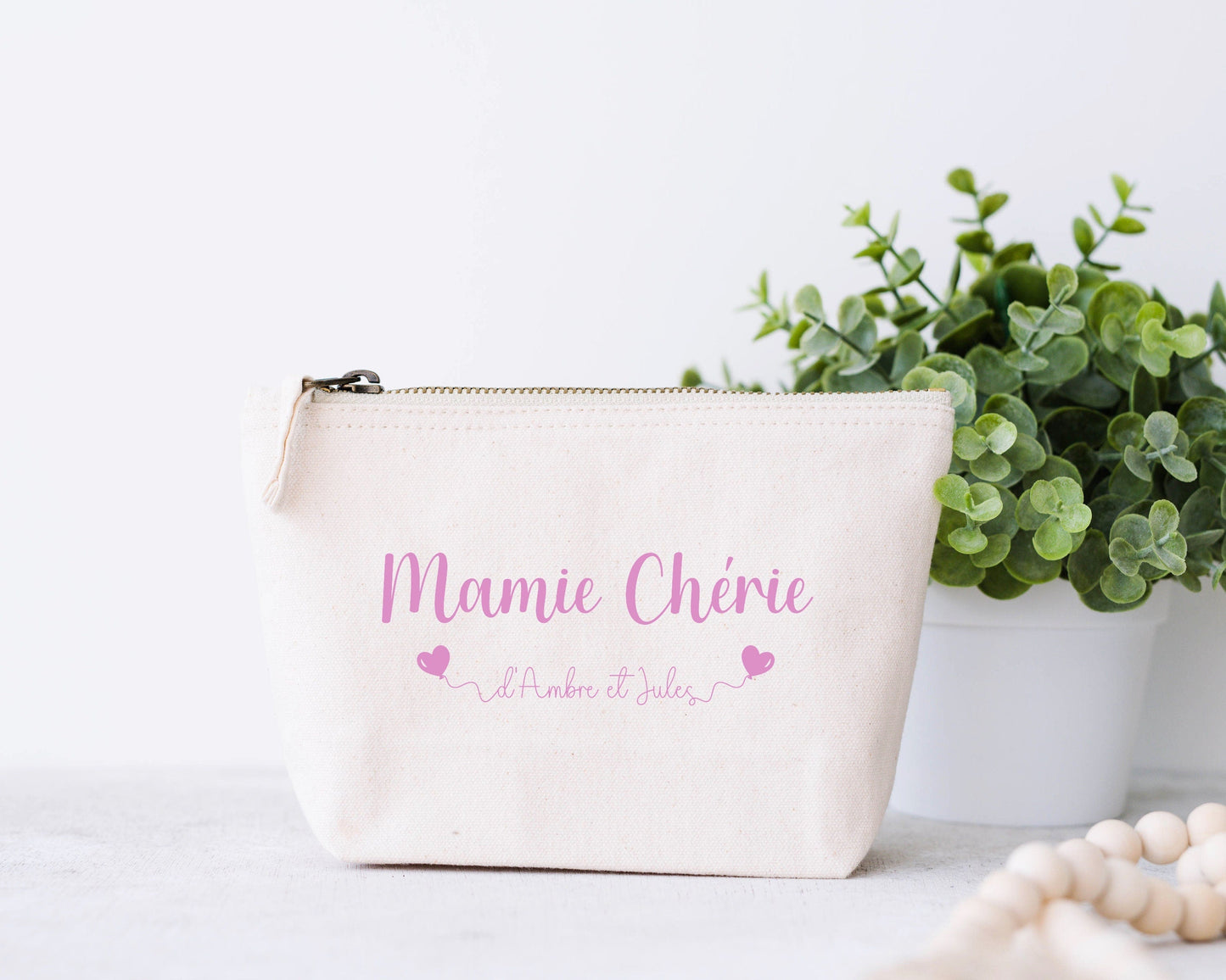 Trousse personnalisée, Cadeau personnalisé, Idée cadeau mamie personnalisé, Cadeau pour mamie, Fêtes des grand mères