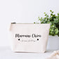 Trousse de maquillage personnalisée, Cadeau marraine