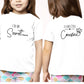 T-shirt future cousine, Annonce grossesse, Bientôt cousine, T-shirt enfant, Je vais être cousine
