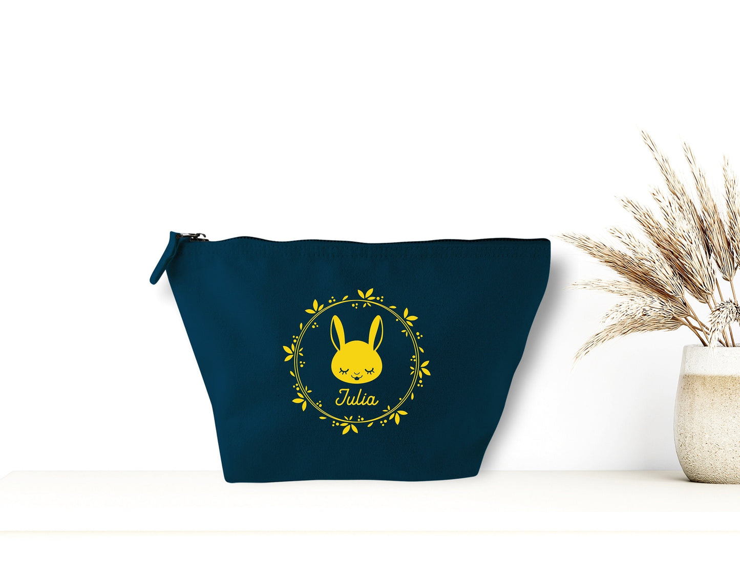 Trousse Lapin, Trousse personnalisé enfant, Trousse enfant prénom